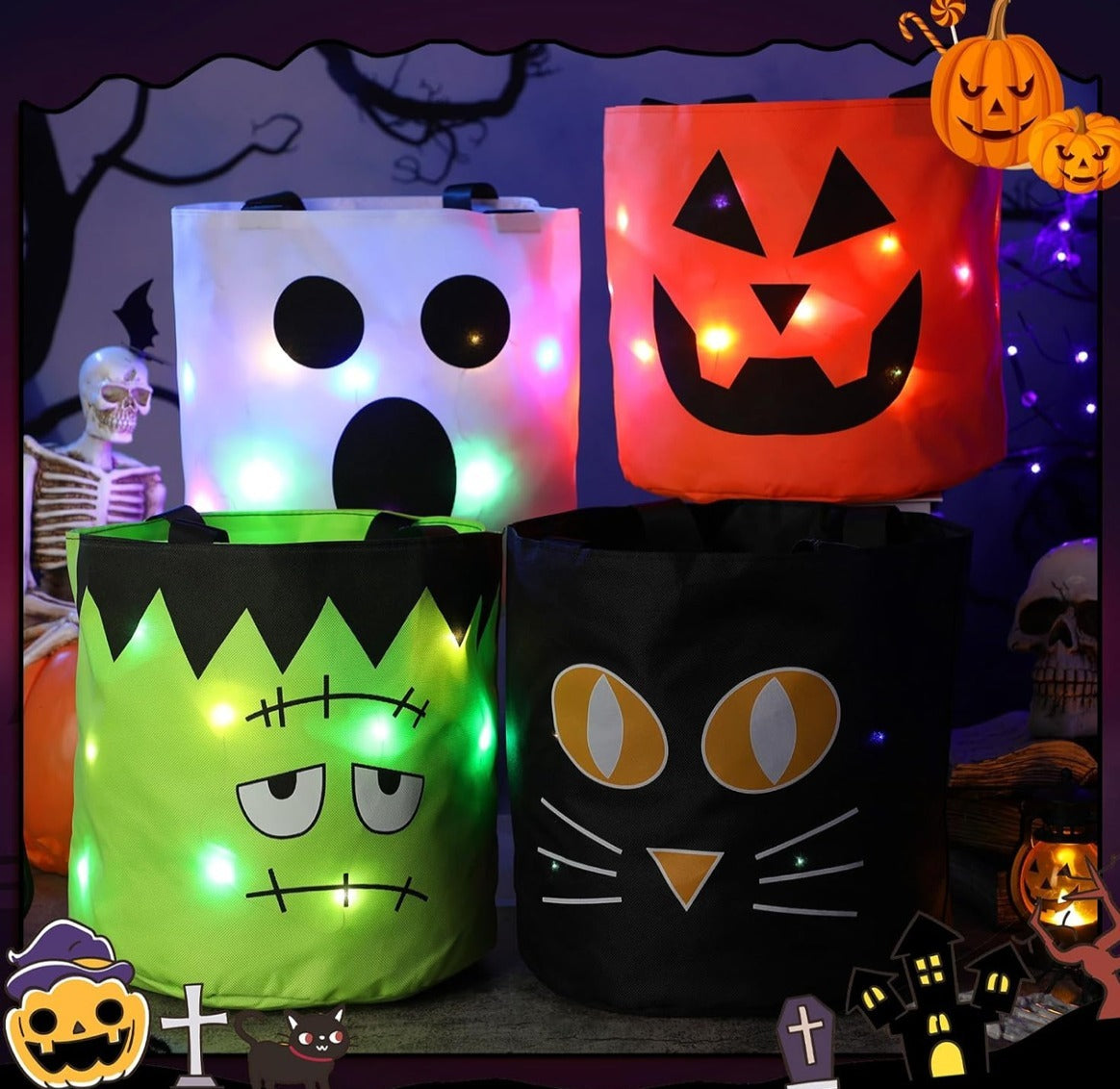 HALLOWEEN TRICK OR TREAT BAGS