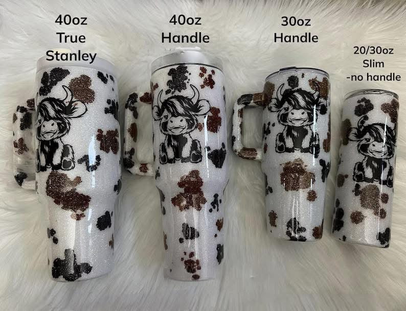 Highland Cow Tumblers