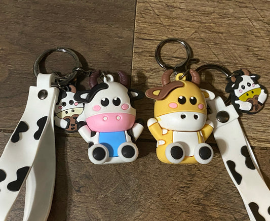 Cow Keychains