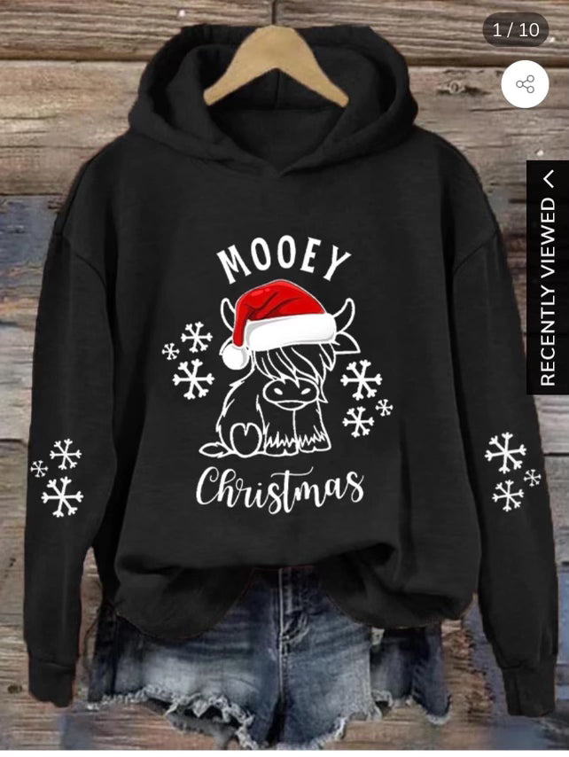 MOOEY CHRISTMAS HOODIE